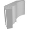 Ekena Millwork 5-in. W x 8-in. D x 8-in. H Balboa Architectural Grade PVC Knee Brace BRCP05X08X08BOA - alternate 6